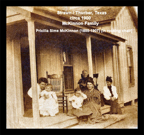 McKinnon family on the porch